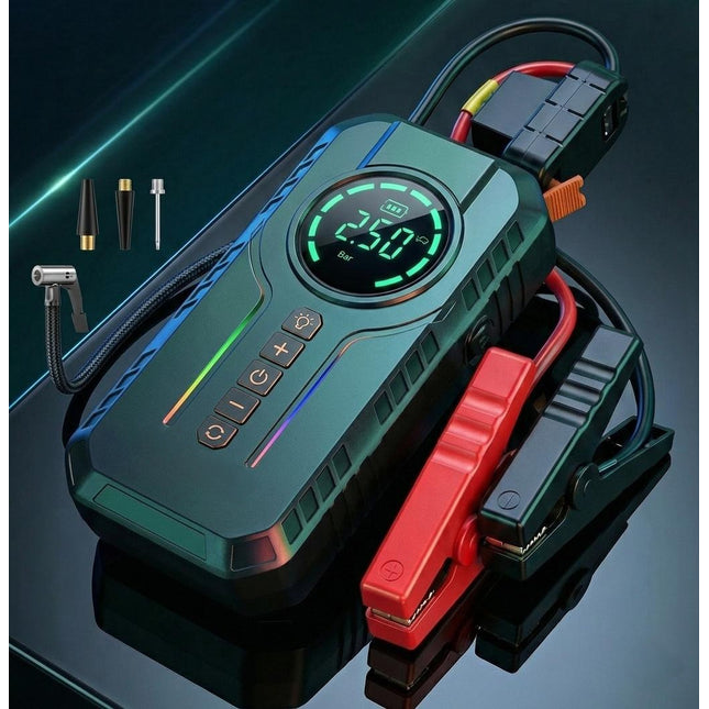 Rechargez - Démarreur/Gonfleur de Secours 5000A