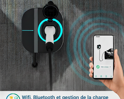 Rechargez - Borne de recharge connectée 7,4kW - 22kW