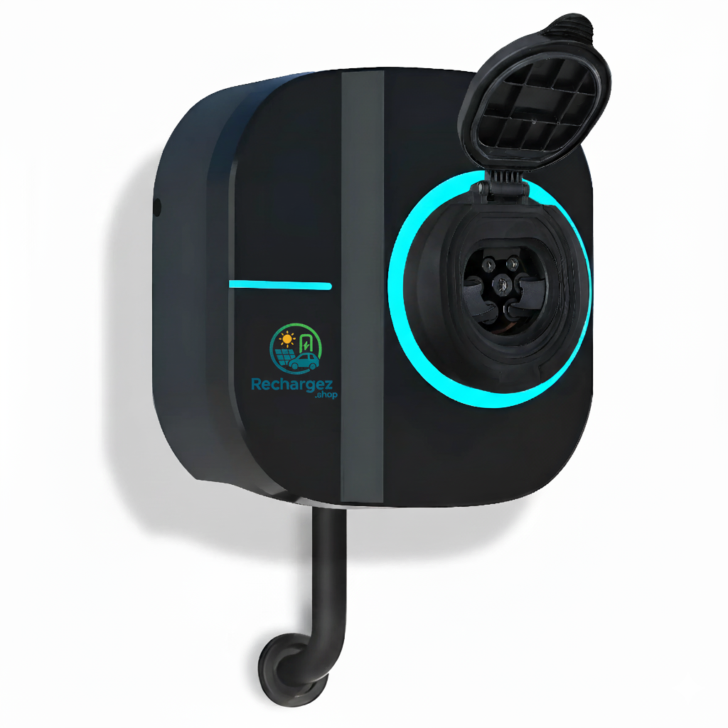 Borne de recharge connectée 7,4kW - 22kW